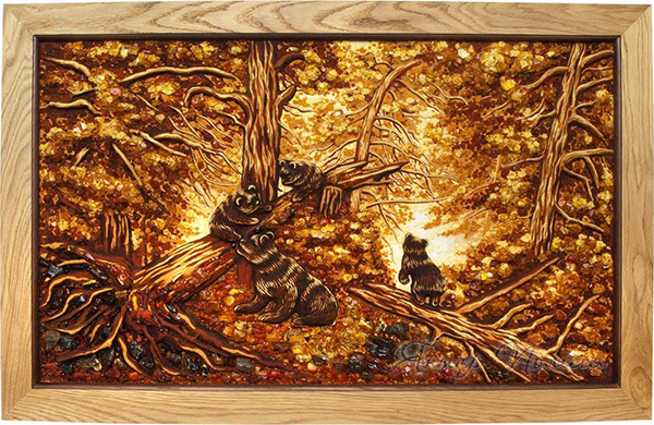 Картина «Утро в сосновом лесу» Шишкина