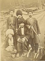 Лезгины из села Лаза Кубинского уезда (ныне Гусарский район), 1880 год