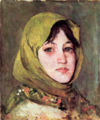 Ion Andreescu - Peasant Woman with Green Kerchief.jpg