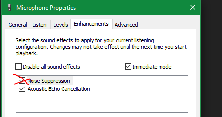 Noise Suppression