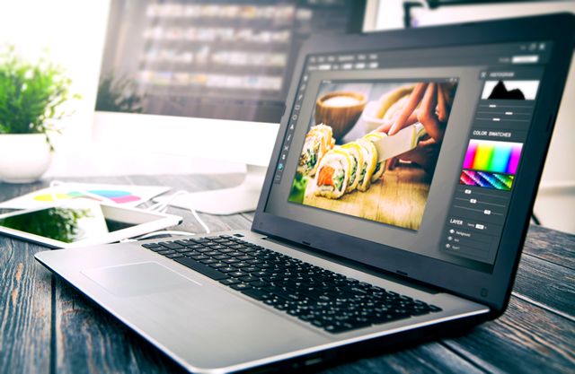 Ноутбук для обработки фотографий на Photoshop