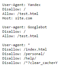 пример файла robots.txt