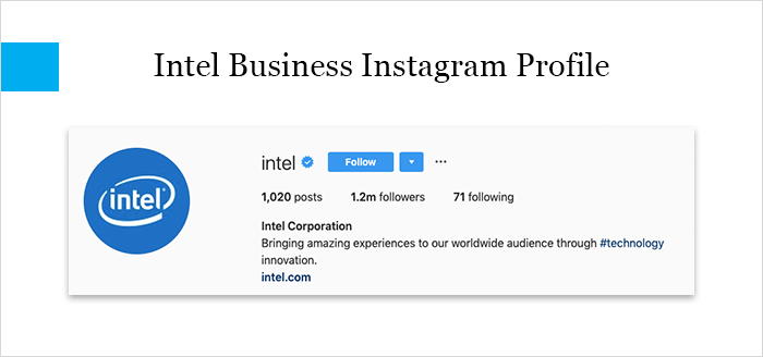wework Business Instagram Profile