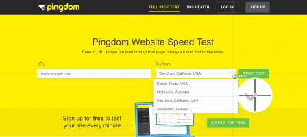 Сервис Pindom.com