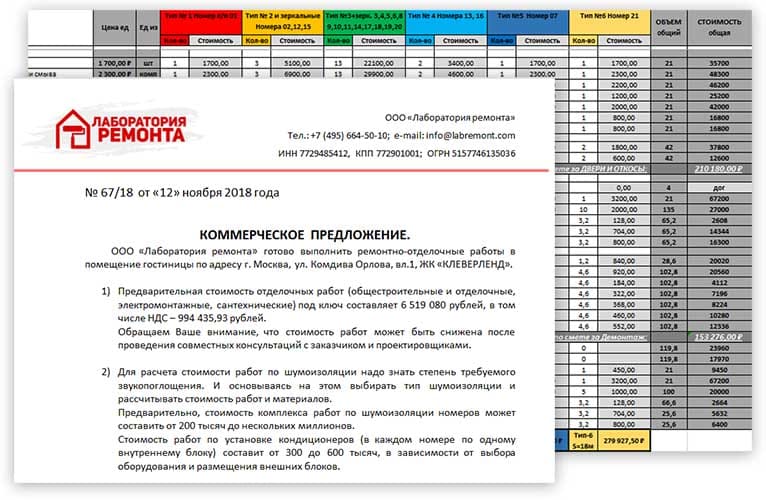 Как выглядит коммерческое предложение образец на услуги