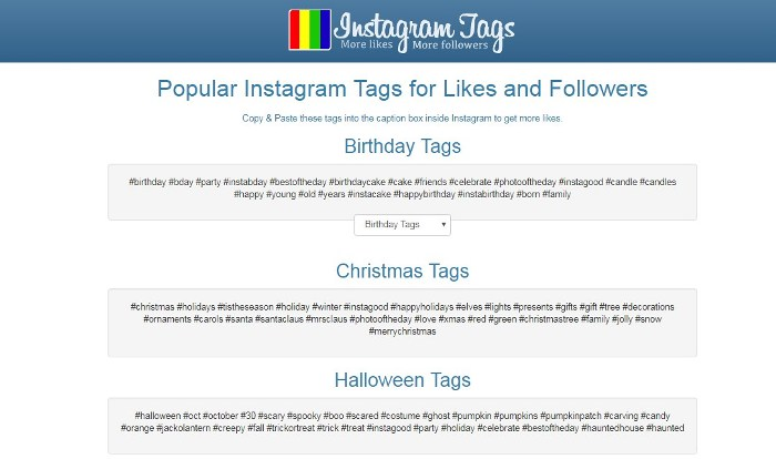 Хештеги в Instagram – сервис instagram tags