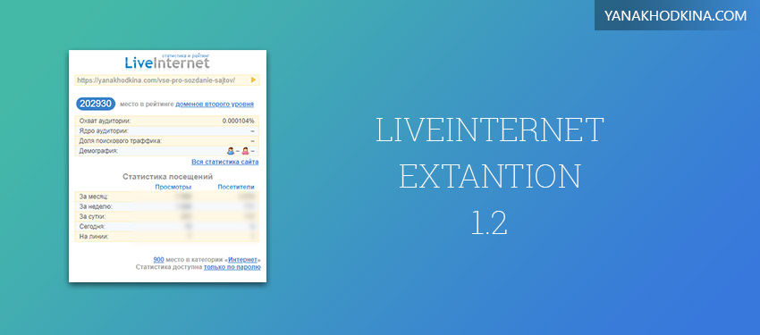 liveinternet extantion 1.2 download